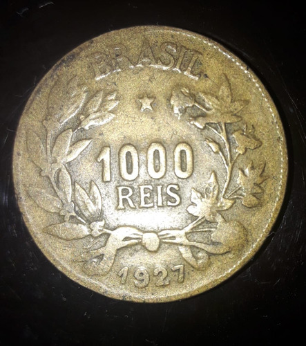 Moeda 1000 Reis Ano 1927