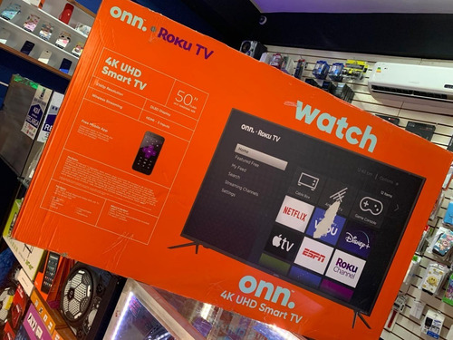 Smart Tv Onn 50 Pulgadas 4k Ultra Hd