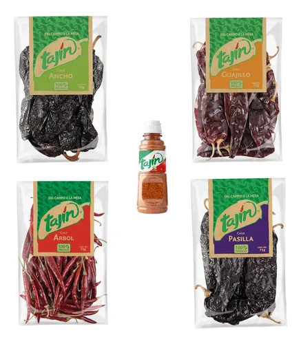 comprar Pack Casa México Tajín® Deshidratados , Ají Chiles Secos