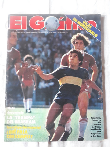 Revista El Grafico Nº 3215 Año 1981  - Reutemann Mundial