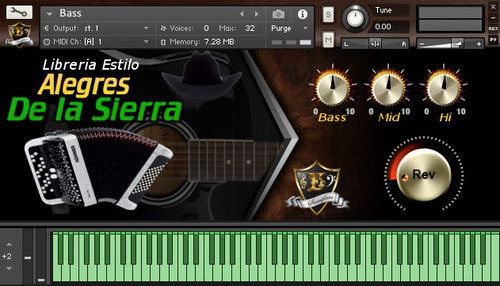 Librería Kontakt Estilo Alegres De La Sierra.