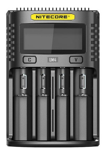 Cargador Um4 Usb Nitecore 4 Slots Display De Estado