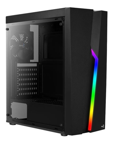 Torre Atx Chasis Gamer Aerocool Bolt Rgb Acrilico Ventilador