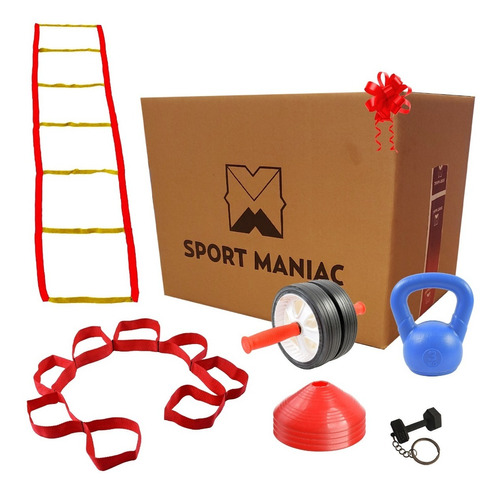 Set Kit Regalo Empresarial Sport Maniac - Caja Fitness 5