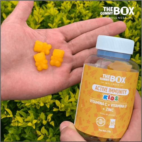 Imagen 4 de 7 de The Gummy Box Ative Immunity Kids + Multi Vit