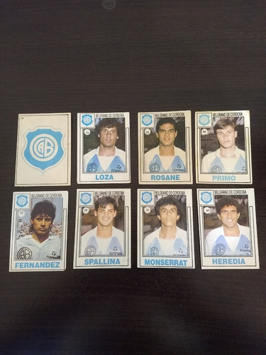 Belgrano De Cordoba 8 Figurita Album Futbol 92 Escudo