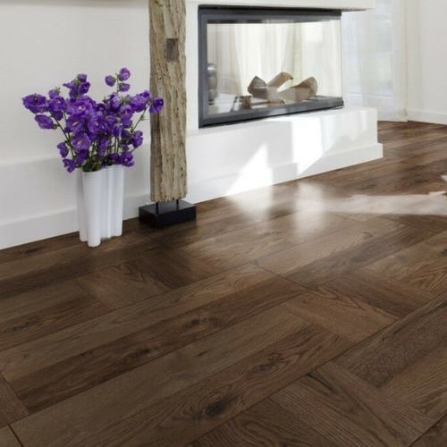 Pisos Flotantes Kronotex 8mm- Con Bisel- Caja 2,70m2 Roble Dunkel Palast