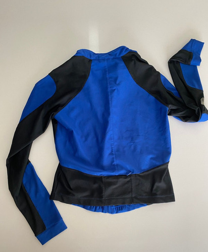 Campera Deportiva Mujer Manga Larga Azul S (Usado)