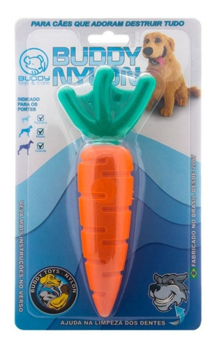 Buddy Toys Brinquedo Para Cães Cenoura Nylon