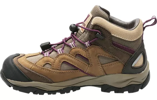 Botin De Seguridad New Katrina Beige Con Morado Norseg