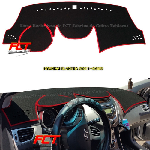 Cubre Tablero - Hyundai Elantra Gls - 2011 2012 2013 Fct®