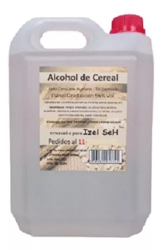 Alcohol De Cereal Apto Consumo Humano Tridestilado