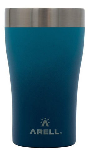 Imagem 1 de 9 de Copo Térmico De Cerveja 500ml Azul Ocean Blue - Arell
