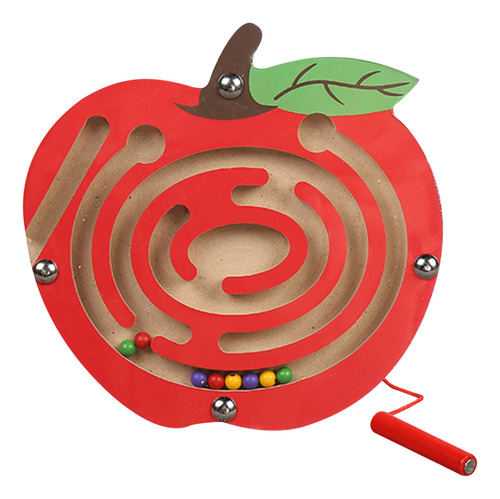 Juguete Magnético M Kids Maze Toys De Madera Para Niños Wood