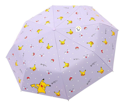 Sombrilla Anime Paraguas Resistente Protección Filtro Uv Cc4
