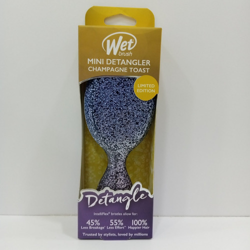 Imagen 3 de 9 de Cepillo Wet Brush | Mini Detangler- Escarchado