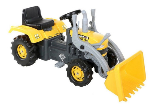 Tractor A Pedal Para Niños Con Pala New Hollan