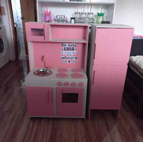 Imagen 8 de 10 de Cocina Cocinita Infantil Madera Emily Creaciones