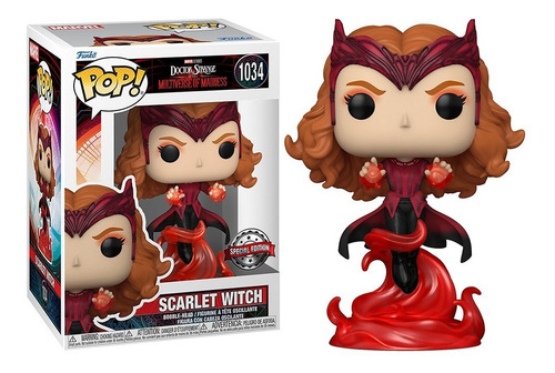 Funko Pop Scarlet Witch 1034 Multiverse Of Madness Marvel