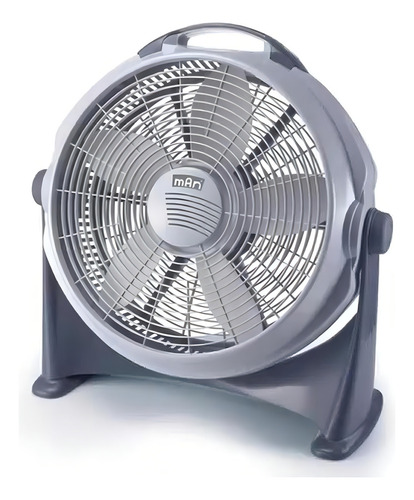 Ventilador De Piso 20 Pulgadas 125 W 50.8 Cm Gris Plástico 5