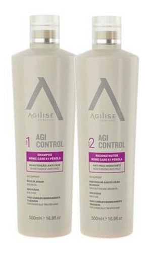 Agilise Kit Shampoo E Reconstrutor Home Care K1 Pérola