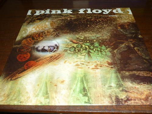 Pink Floyd A Saucerful Secrets Vinilo Celeste Marmolado Usa