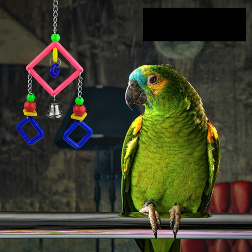 Juguete Redkit Atrapasueños Colgante Ave Loro Perico Mascota