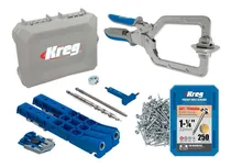 Comprar Combo Plantilla Kreg Jig 320 + Prensa 3 Automax 250 Tornillo