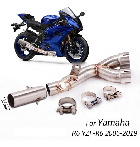 Eliminar Tubo De Enlace De Escape Catalizador Para Yamaha R6