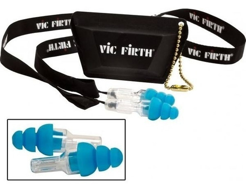 Tapones Protectores Auditivos (vicear Plug) Vic Firth Blue