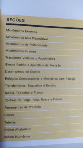 Livro - Starrett Desde 1880 - Medição - Precisão - Granito
