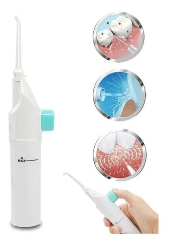 Irrigador Dental Limpieza Brackers Portatil Blancos Dientes 