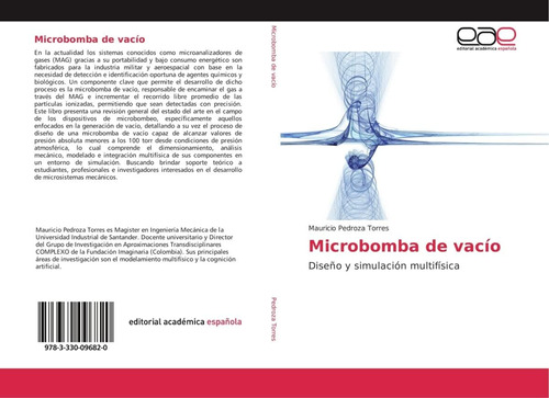 Libro: Microbomba De Vacío: Diseño Y Simulación Multifísica