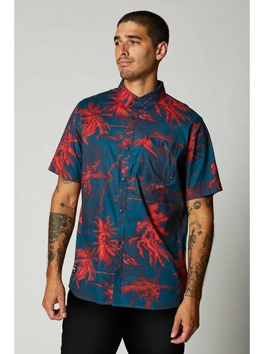 Camisa Lifestyle Bad Trip Azul Fox