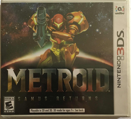 Metroid Samus Return Nintendo 3ds Nuevo Y Sellado