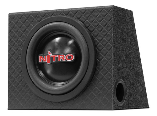 Caixa Pequena Falante Subwoofer 350w Slim Grave Para Carro