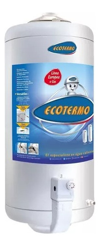 Termotanque Ecotermo A Gas Natural Conex. Sup 80lts Outlet