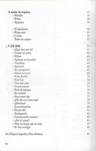 De Norte Y De Ser / Miguel Squella (Usado)
