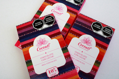 Barra De Chocolate Con Leche Cocoatl 40% Cacao
