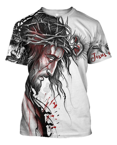 Hjb Dios Camisa Religión Cristo Jesús Impresión 3d