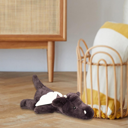 Lindo Juguete De Peluche De Dragón 52 Centímetros Marrón