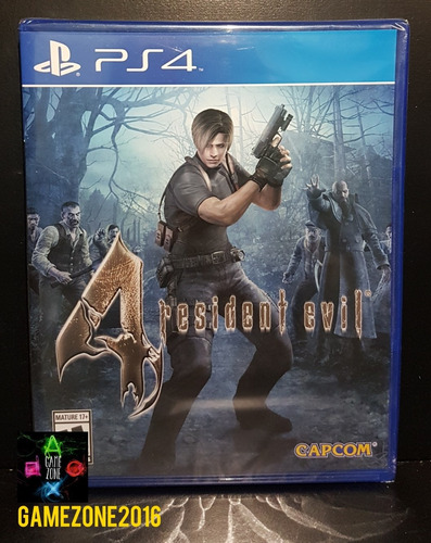 Resident Evil 4 * Nuevo * Fisico * Ps4 * Español * Gamezone 