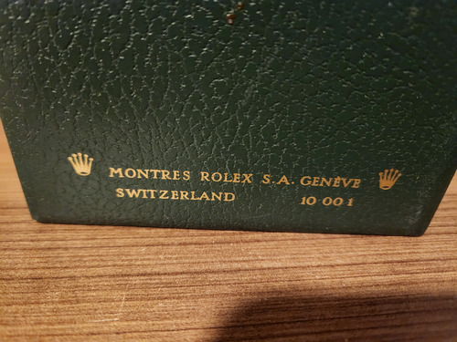 Rolex Caja Original Verde Oscuro (Usado)