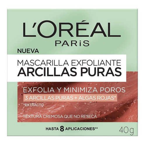 Mascarilla Exfoliante Arcillas Puras 40g Silk Perfumes
