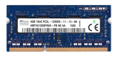 Memoria Ram Ddr3 Pc3l 4gb 12800s Lote 10 Piezas (Usado)