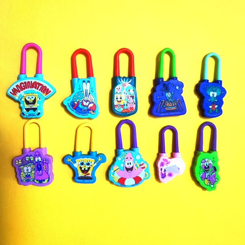 Colección Completa Bob Esponja Vuala 2024 51 Pza