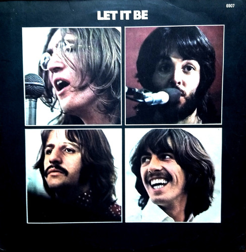 Beatles Lp Let It Be (manzana Blanca Nº 6907)  