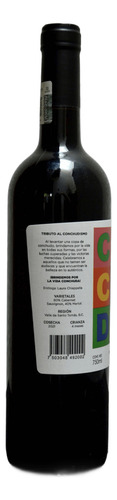 Vino Tinto Conchudo C. Sauvig/merlot Valle Sto.tomás 750 Ml