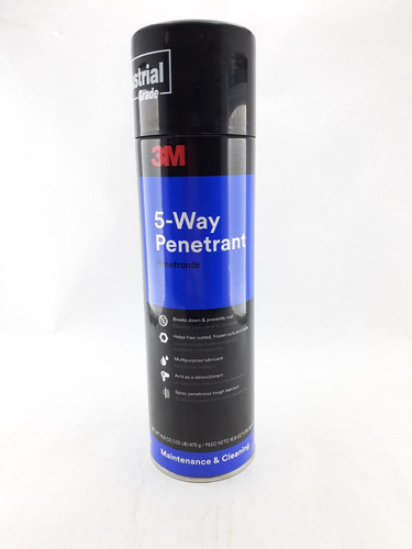 5 Way Penetrant Lubricante Multiuso Removedor Oxido 3m 476g