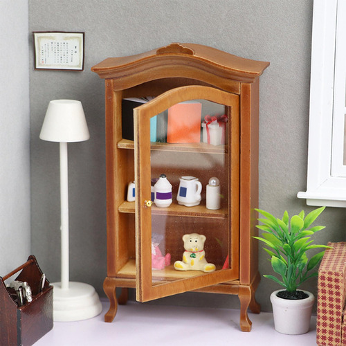 Gabinete En Miniatura De 3 Piezas Para Casa De Muñecas,